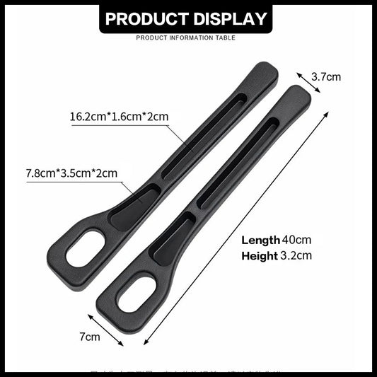 2PCS Car Seat Gap Filler Between Seats Crevice Interior Decoration Accessories For BMW AUDI VW Mercedes Benz Toyota Ford KIA ETC
