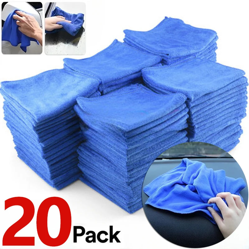 1-20Pcs Microfiber Towels