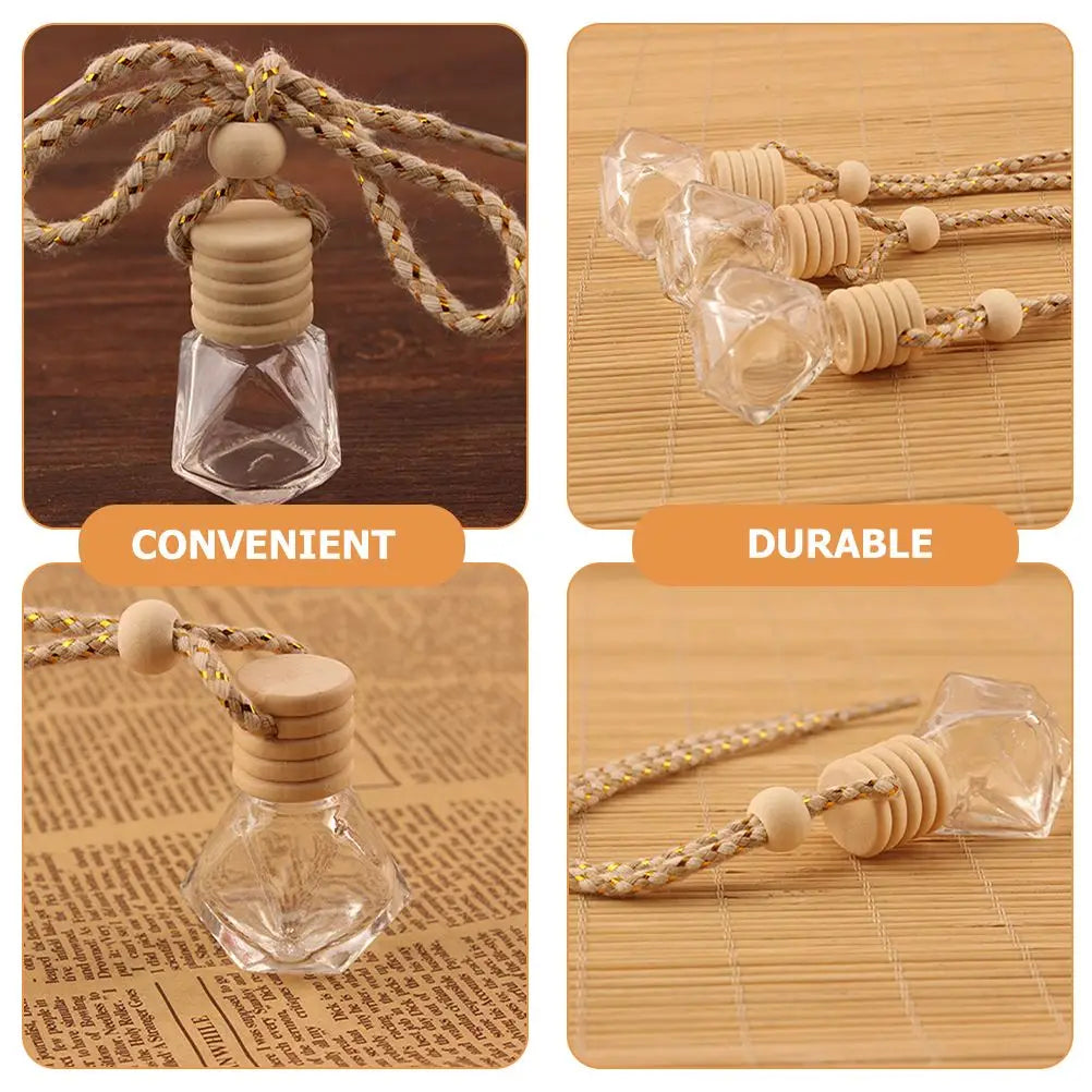 10PCS Hanging Glass Perfume Bottle Car Scent Diffuser–8ml-4